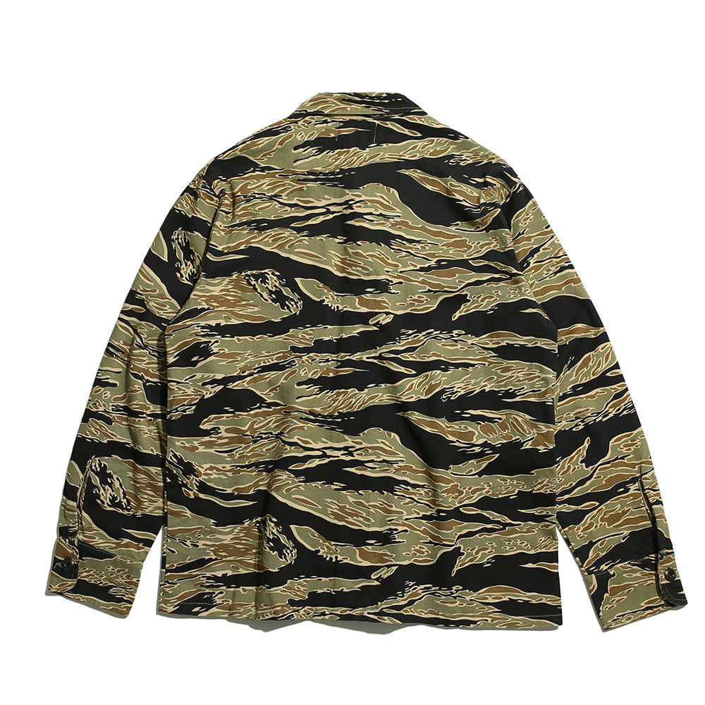 타이거 패턴 긴팔 셔츠Tiger pattern long-sleeved shirt(RM-C-5013)