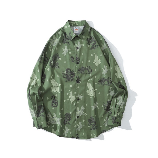 홀스 드래곤 그린 셔츠Horse dragon green shirt(312)