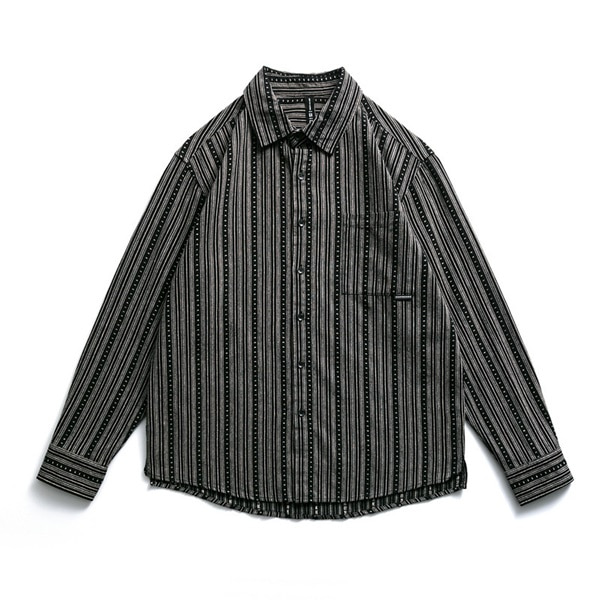 스트라이프 재팬 레트로 셔츠Striped Japan retro shirt(PL316)