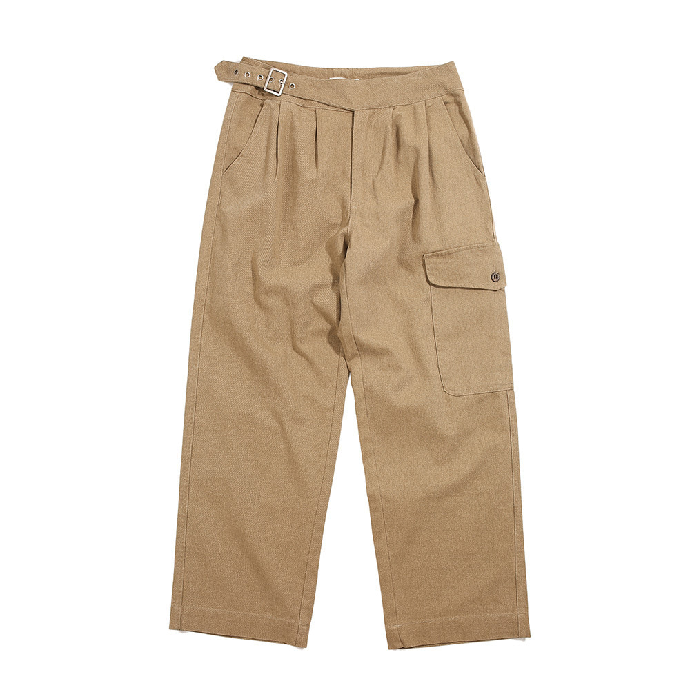 오버롤 스트레이트 포켓 팬츠Overall straight pocket trousers(RM-X-1070)