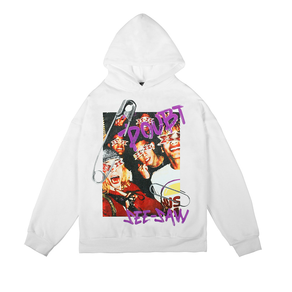SEESAW 힙합 풀오버 후드 맨투맨SEESAW hip-hop pullover hooded sweatshirt(VAN-D058)