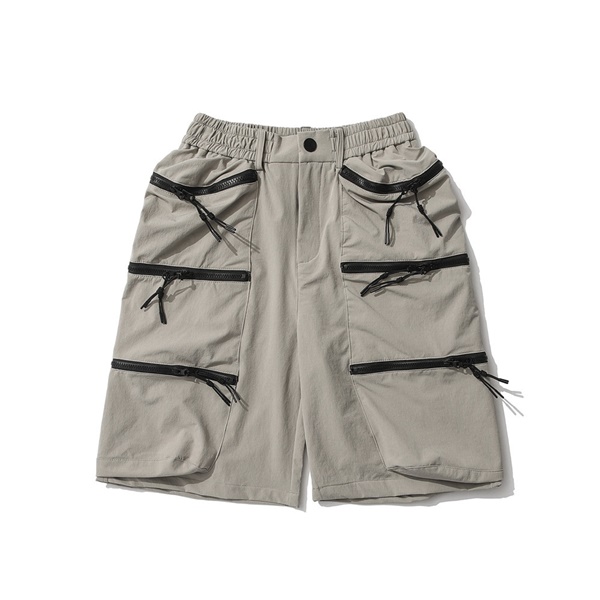 솔리드 컬러 멀티 포켓 팬츠solid color multi-pocket trousers(CHGU-87135)